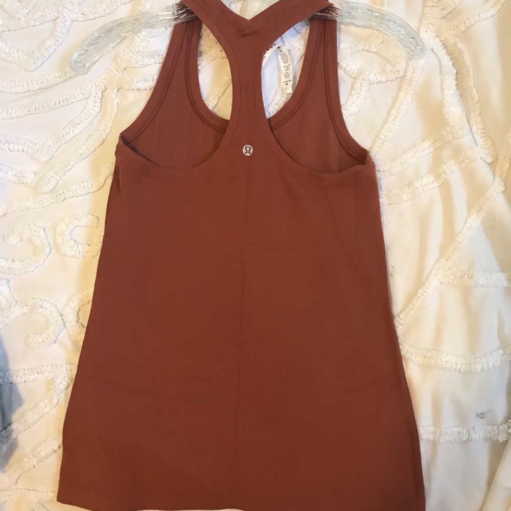 Lululemon Cool Racerback ll Nulu - Rust